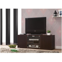 Coaster Furniture 700886 Rectangular TV Console with Magnetic-push Doors Cappuccino